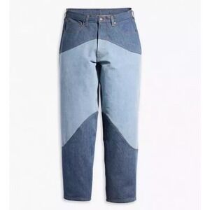 NEW Levi's Skateboarding Baggy Relaxed Wide Straight Leg Jeans 32x34 $118 2 Tone
